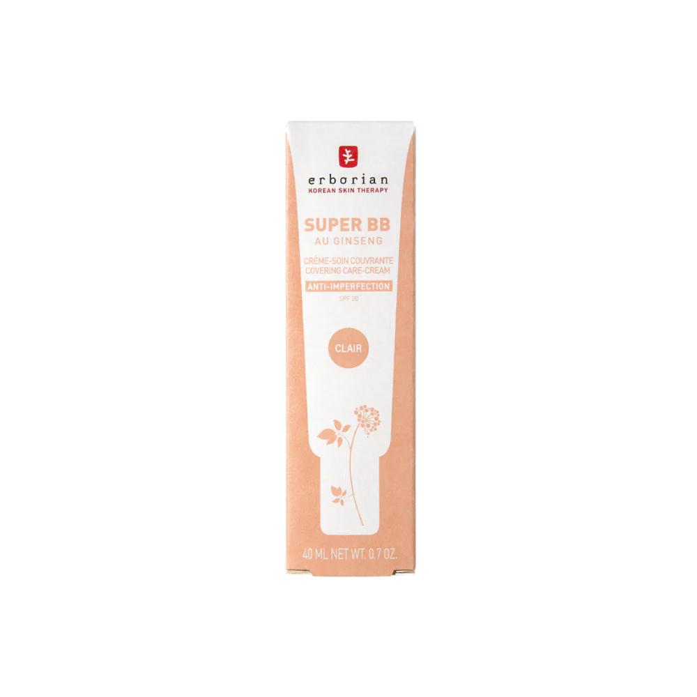 Erborian Super BB Cream CLAIR - Base de maquillaje correctora FPS20 de 15 ml - Image 5