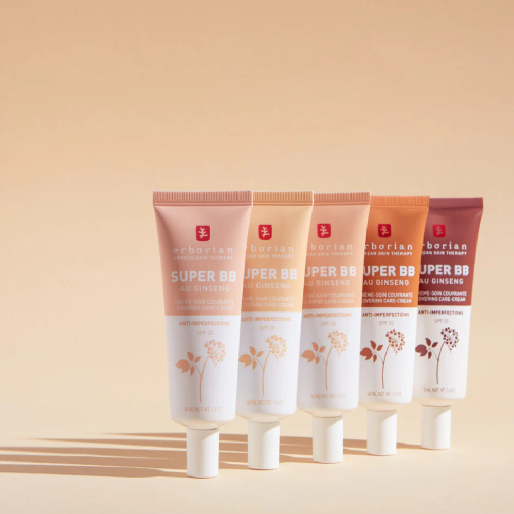 Erborian Super BB Cream NUDE - Base de maquillaje correctora FPS20 de 40 ml - Image 4