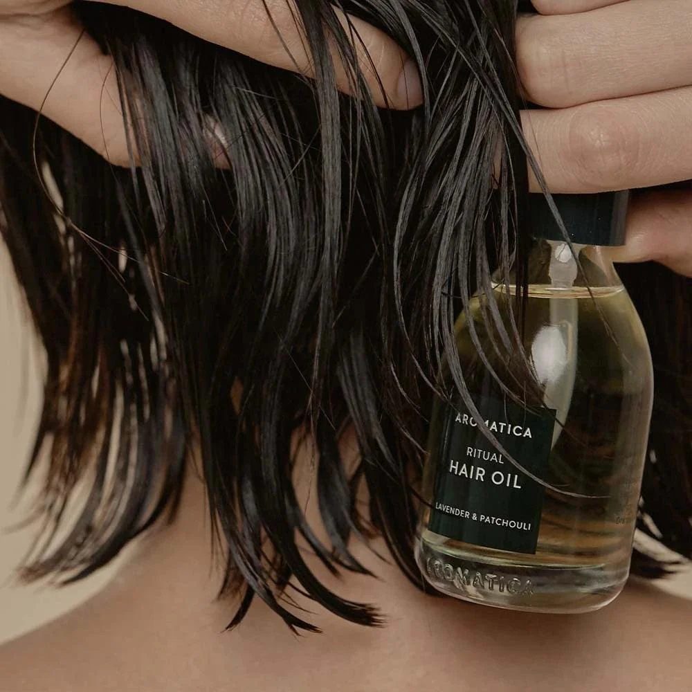 Aromatica Ritual hair oil lavender & patchouli 50 ml - Image 6