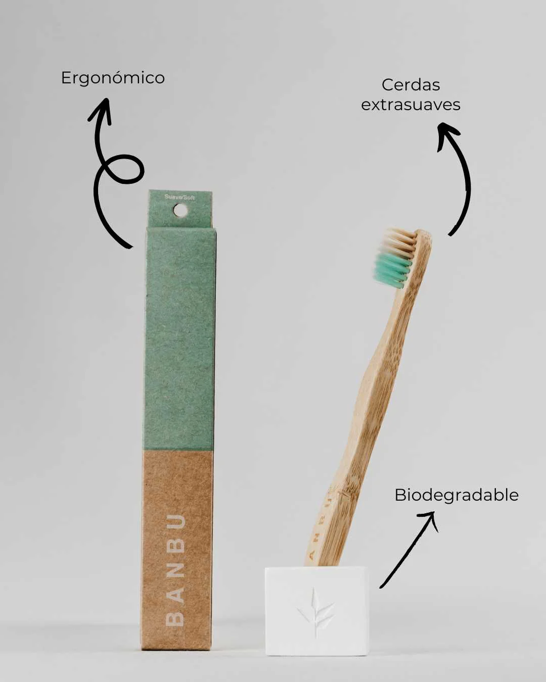 Banbu Cepillo de dientes infantil cerdas extrasuaves - Image 3