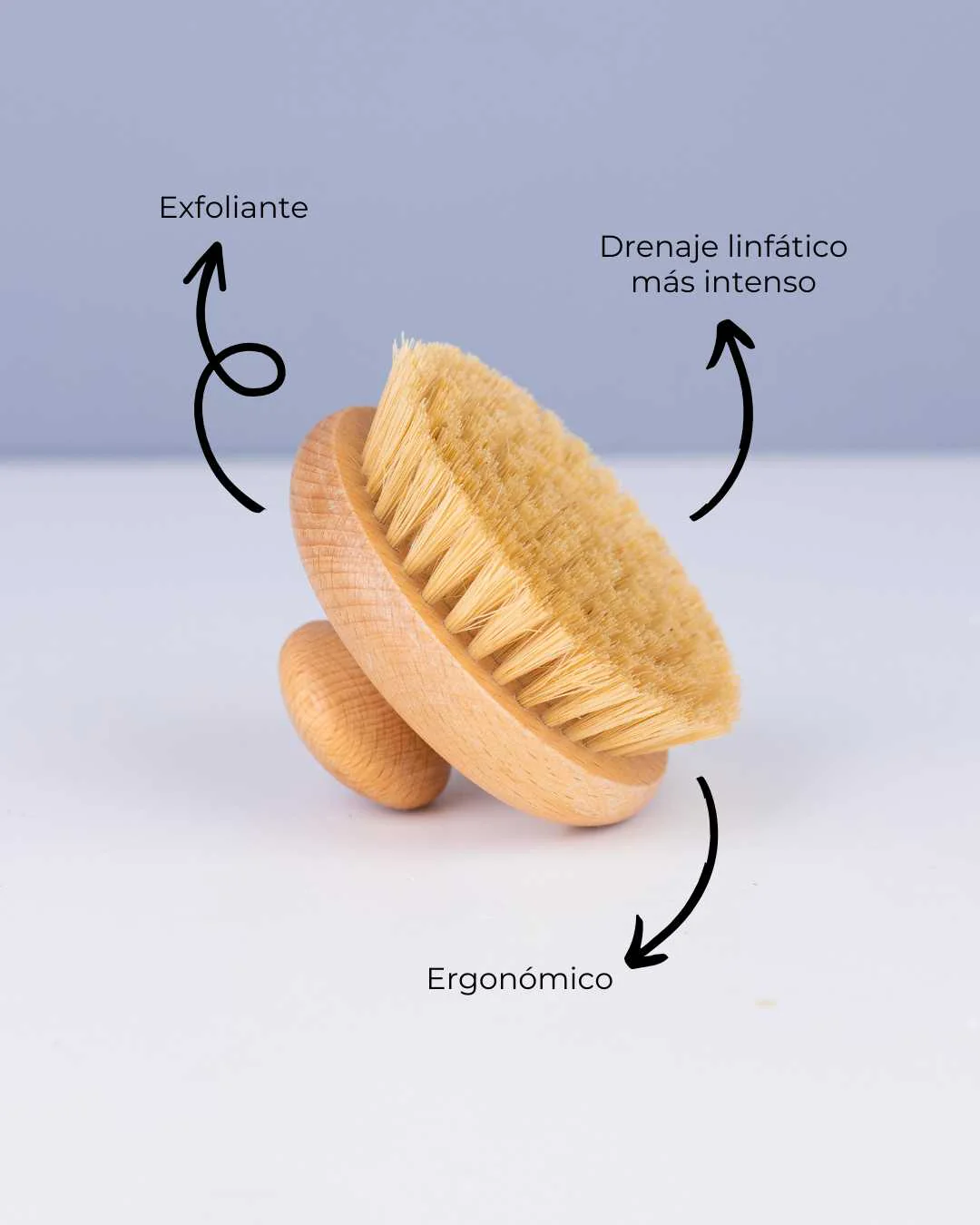 Banbu Cepillo de madera exfoliante dry brush - Image 3
