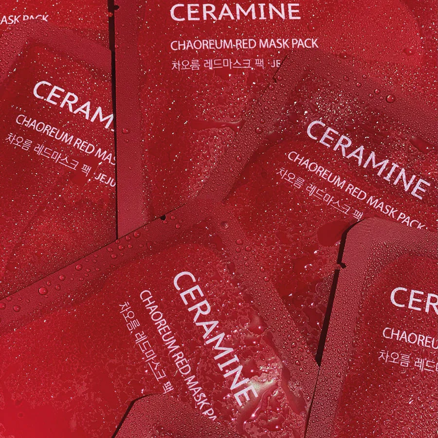Chaeoreum Red mask pack mascarilla facial - Image 6