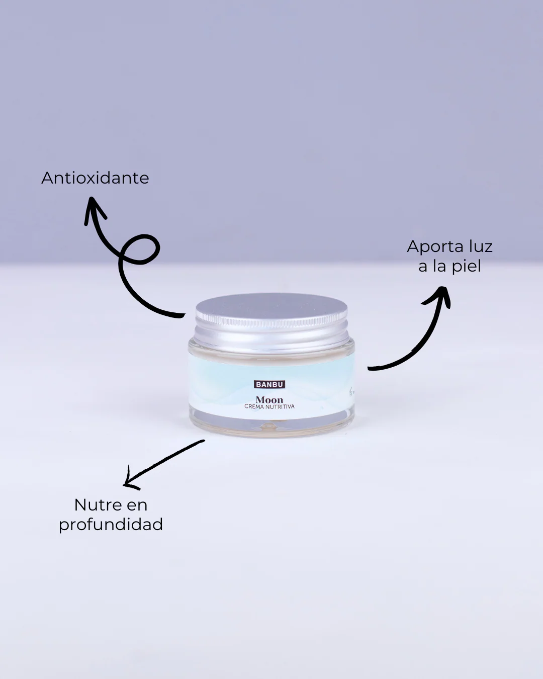 Banbu Crema facial nutritiva Well Aging Moon 50 ml - Image 3