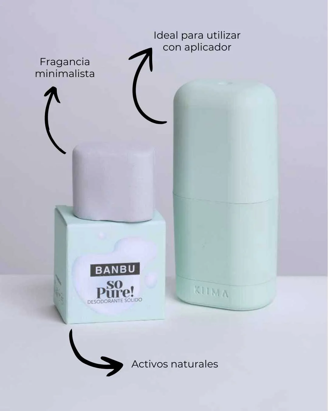 Banbu Desodorante sólido Eco So Pure 45 ml - Image 5