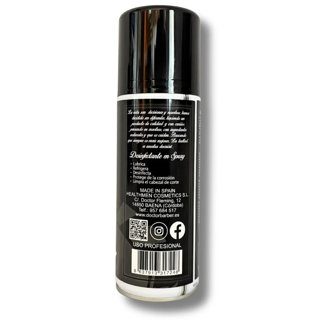 Hairfluencer Doctor barber spray higienizante 200 ml - Image 3
