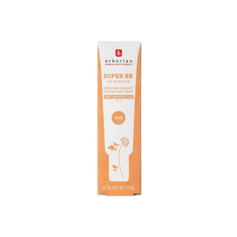 Erborian Super BB Cream DORÉ - Base de maquillaje correctora FPS20 de 40 ml - Image 3