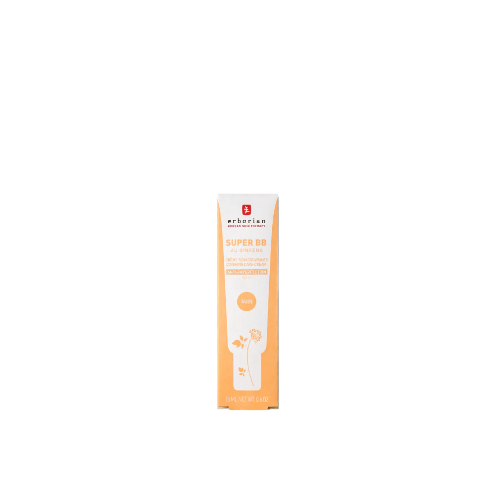 Erborian Super BB Cream NUDE - Base de maquillaje correctora FPS20 de 15 ml - Image 3
