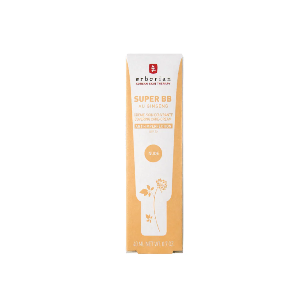 Erborian Super BB Cream NUDE - Base de maquillaje correctora FPS20 de 40 ml - Image 3