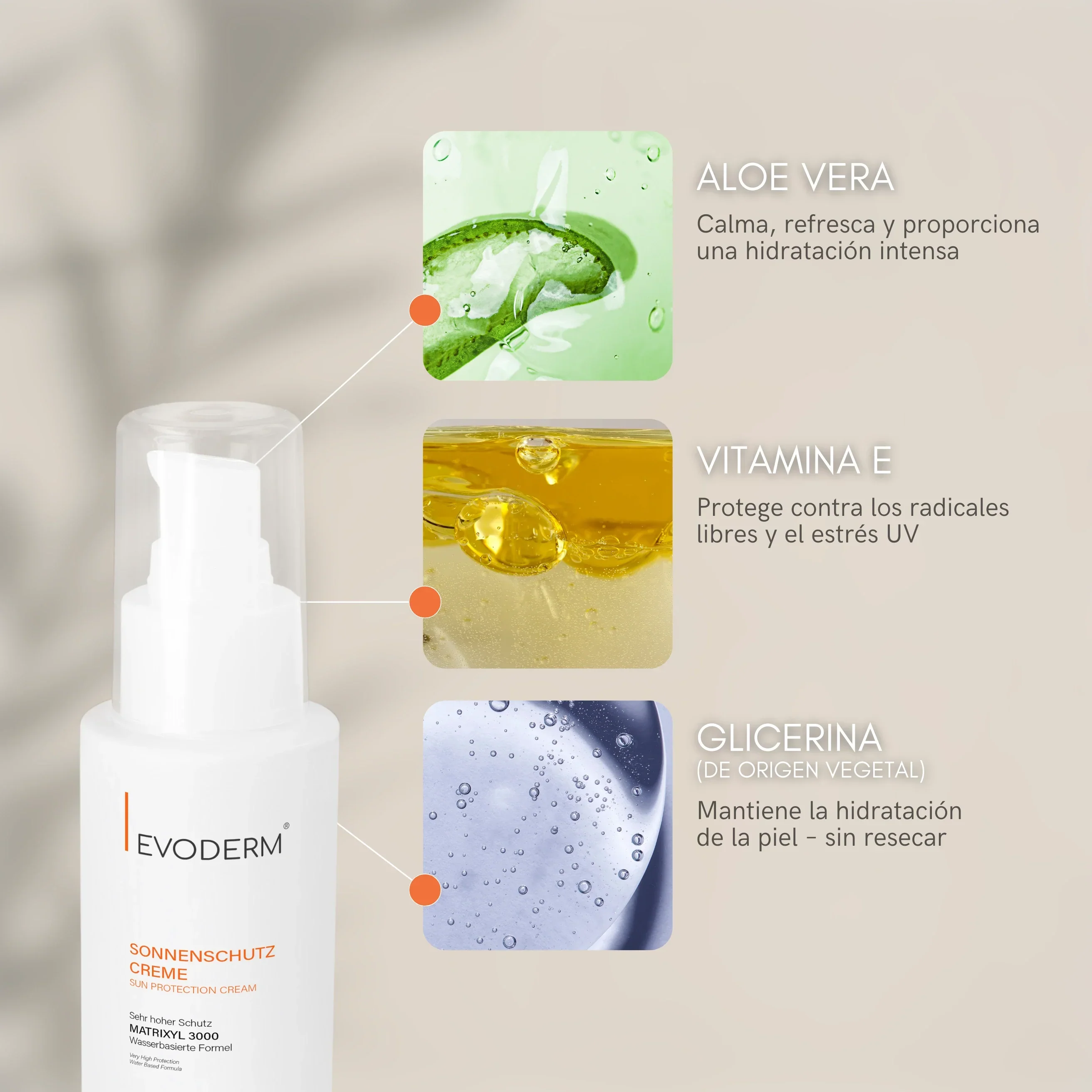 Hairfluencer Evoderm crema solar SPF50+ 100 ml - Image 6