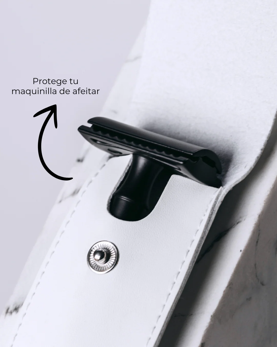 Banbu Funda maquinilla de afeitar blanca - Image 3