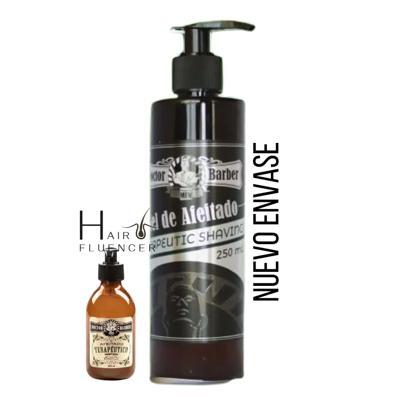 Hairfluencer Doctor barber gel de afeitado terapéutico