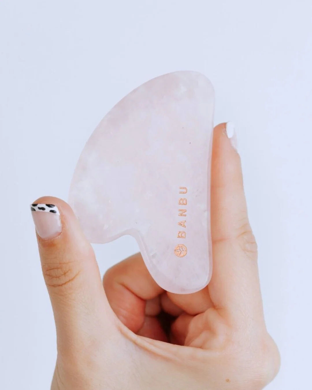 Banbu Gua sha cuarzo rosa - Image 3