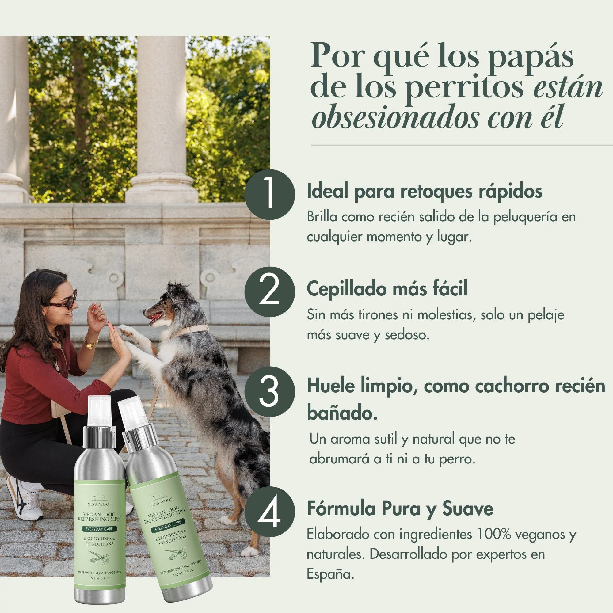 Nina Woof Spray desodorizante 150 ml - Image 3