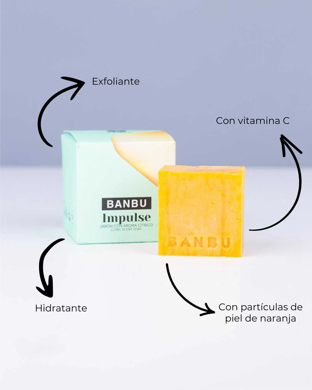 Banbu Jabón ducha sólido cítrico 100 g - Image 5
