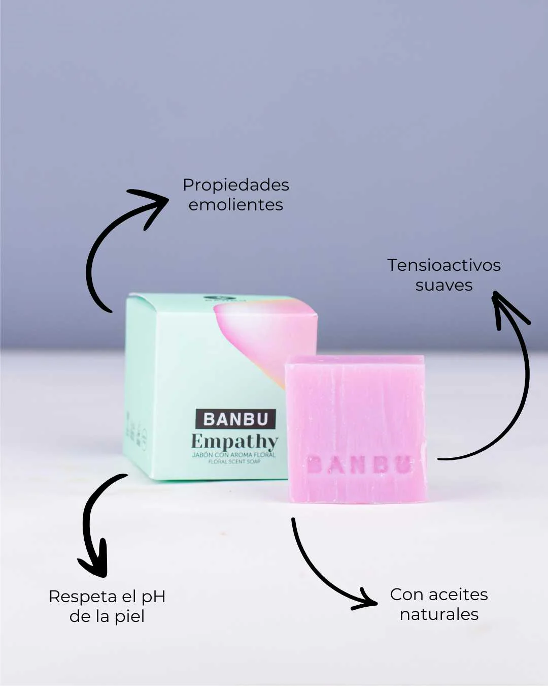 Banbu Jabón de ducha sólido Eco floral Empathy 100 g - Image 5
