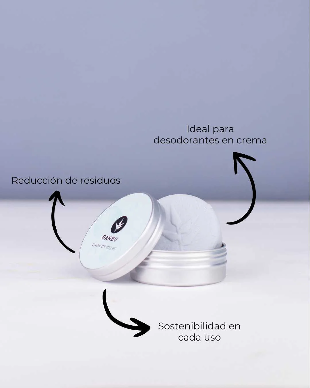 Banbu Lata de aluminio reutilizable 60 ml - Image 3