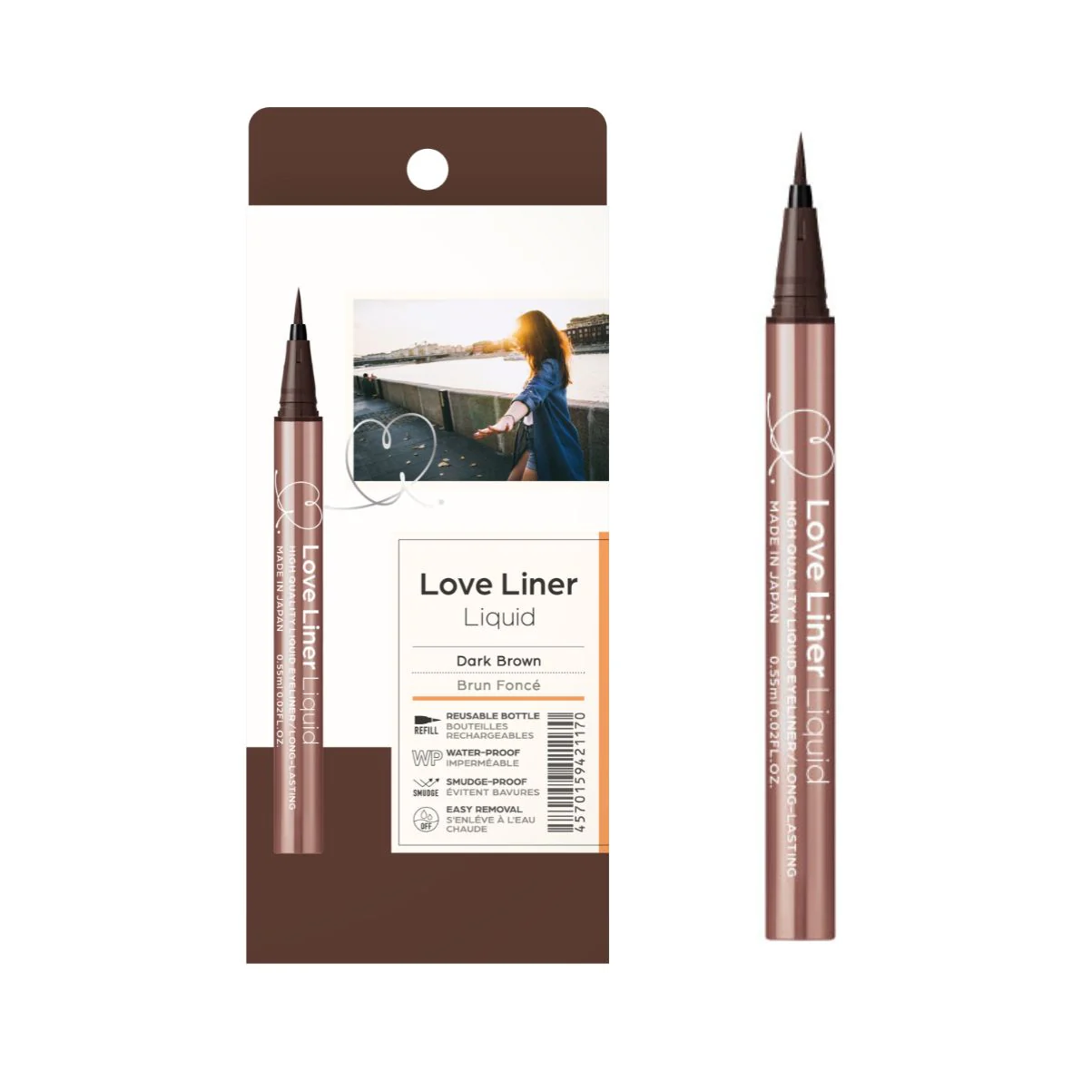 Love Liner Delineador líquido Dark Brown