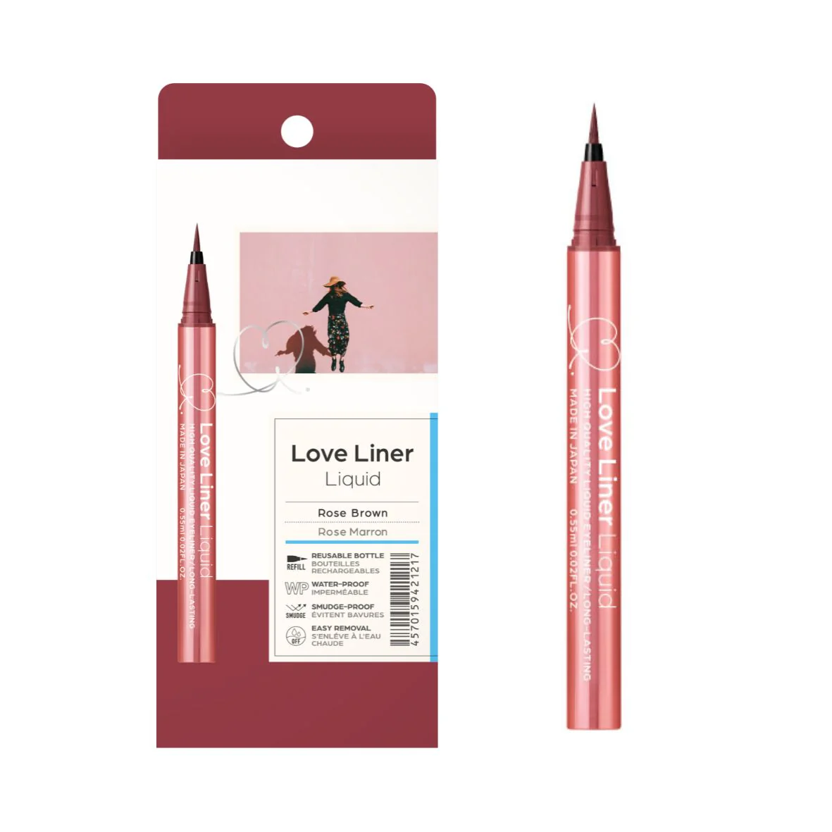 Love Liner Delineador Líquido Rose Brown