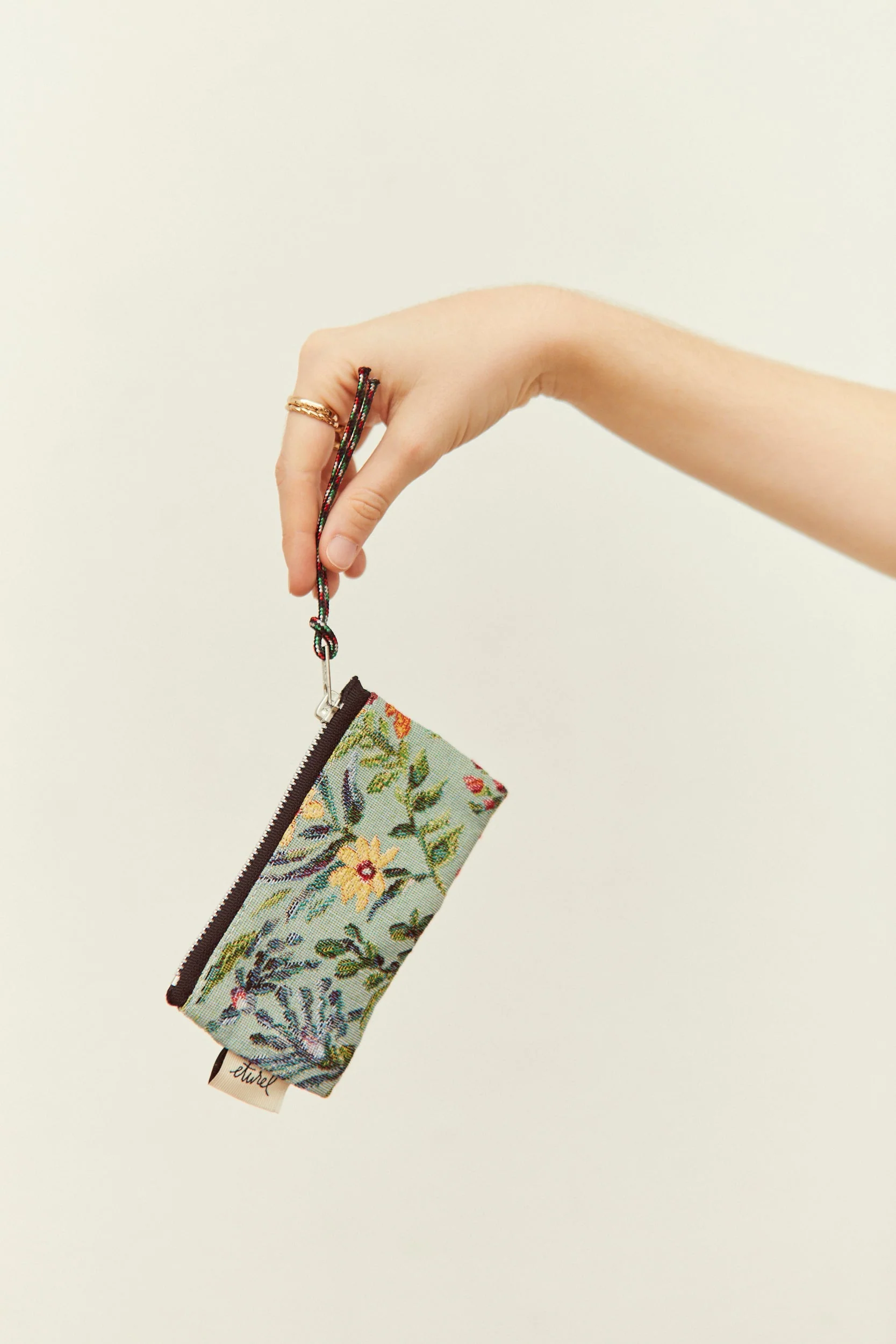 Eturel Monedero tejido jacquard