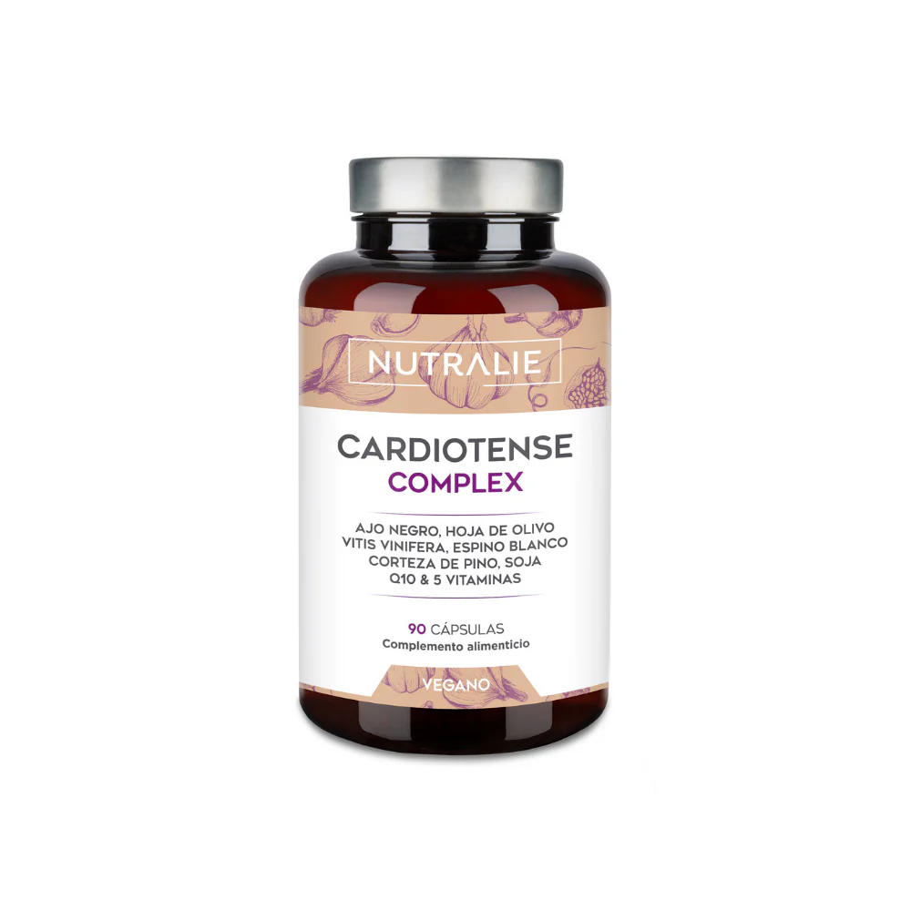 Nutralie Cardiotense Complex 11250 mg con Ajo Negro Tensión Arterial 90 cápsulas