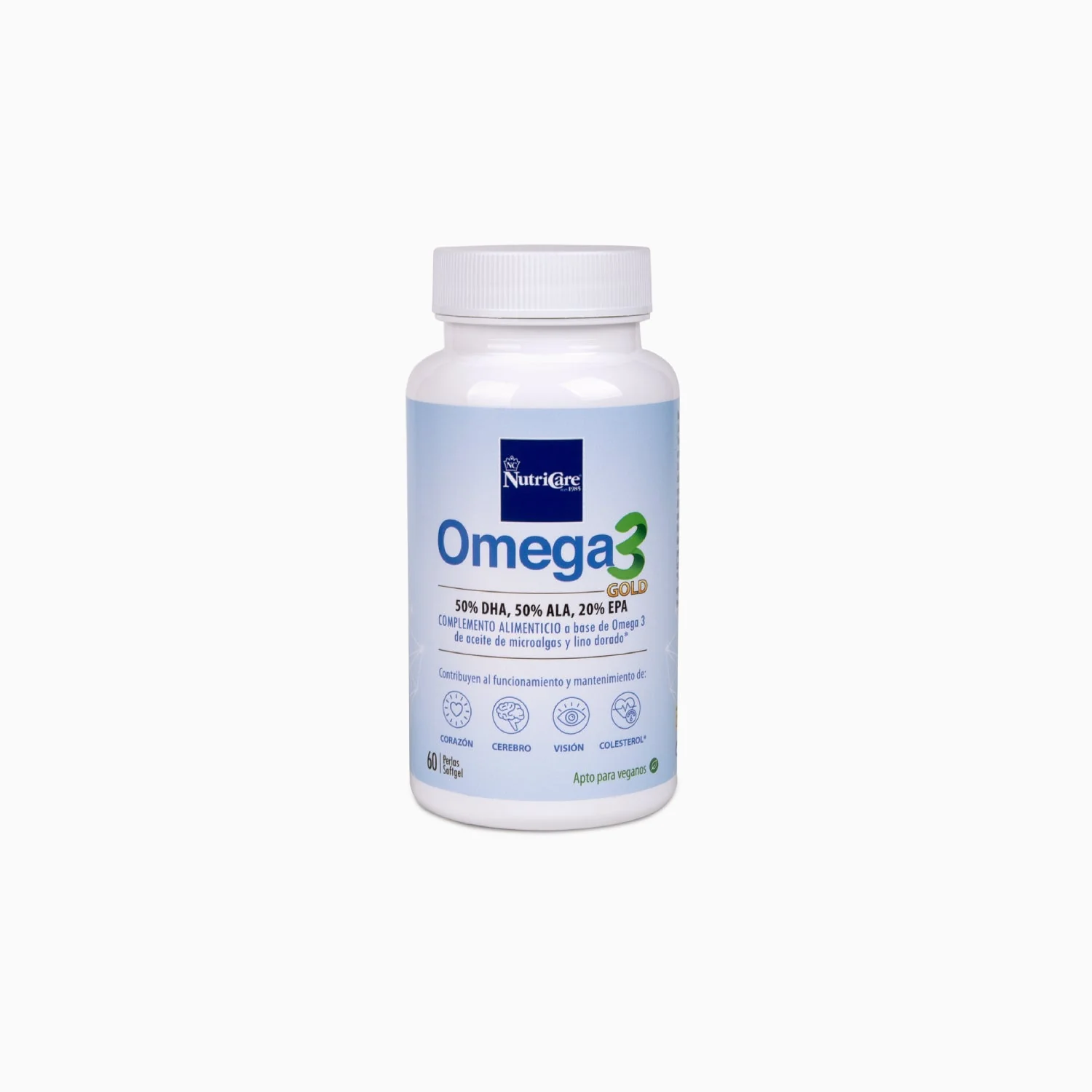 Nutricare Omega 3 Gold 60 perlas - Image 3