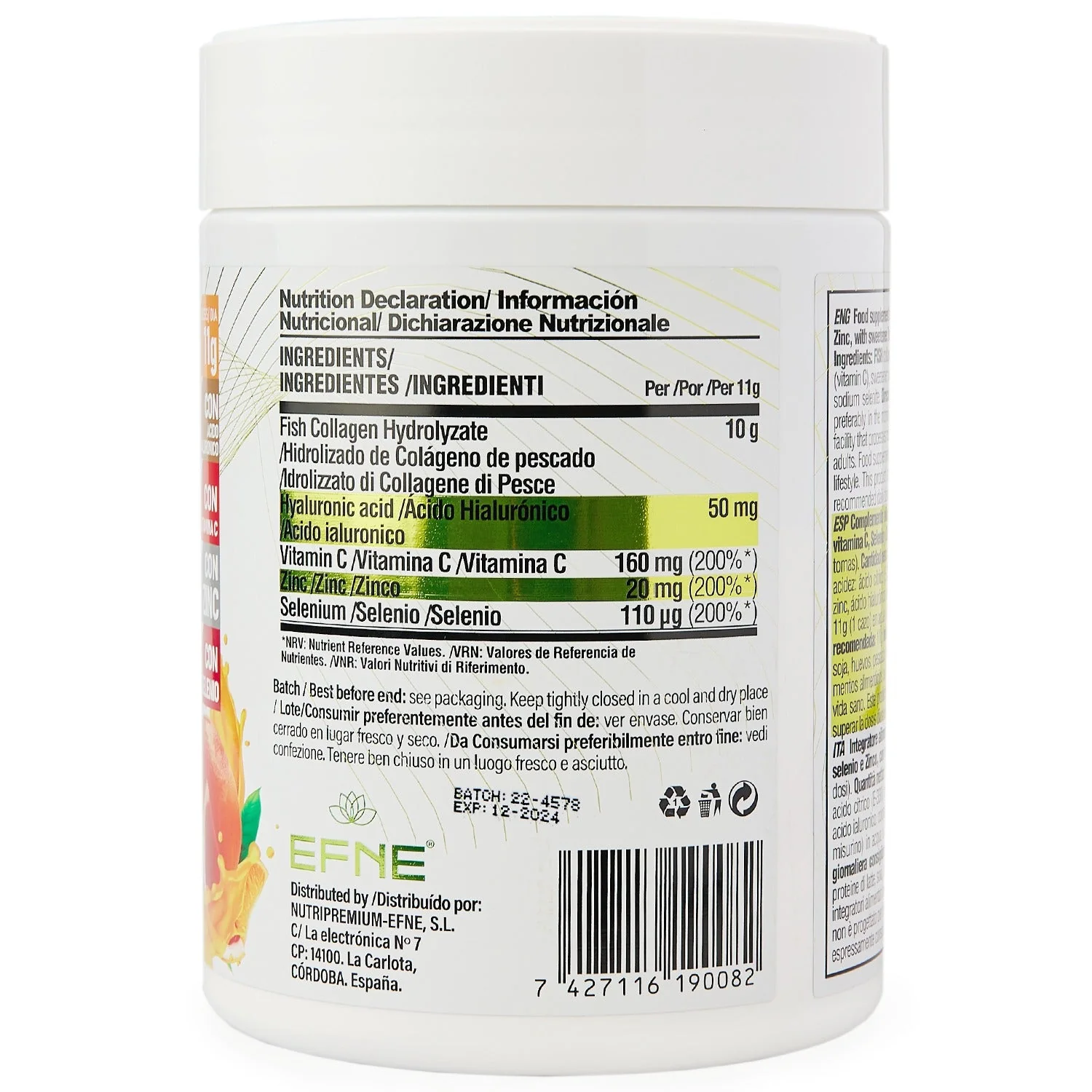 Efne Colágeno marino hidrolizado 300 g - Image 4