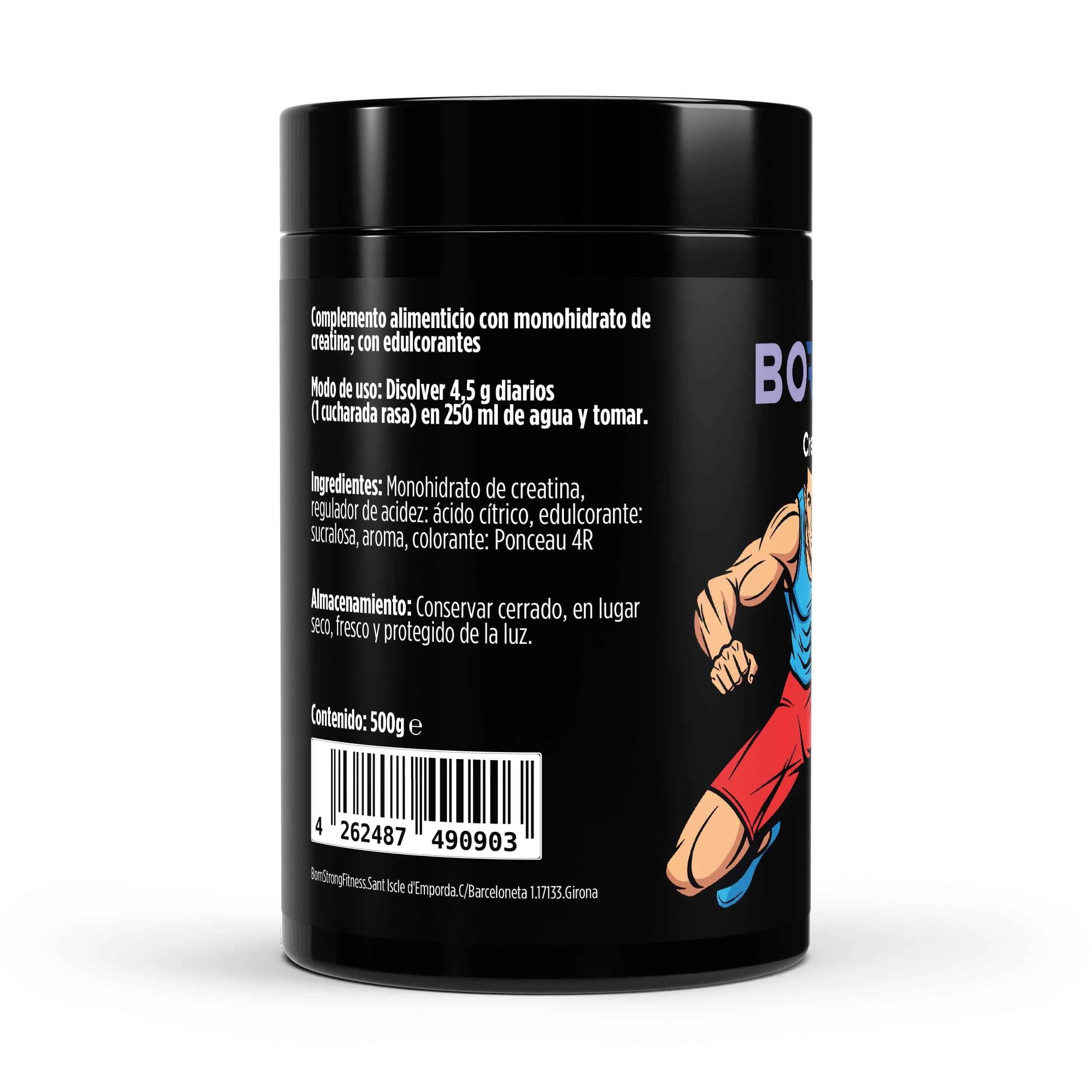 Bornstrong Creatina monohidrato 500 g - Image 3