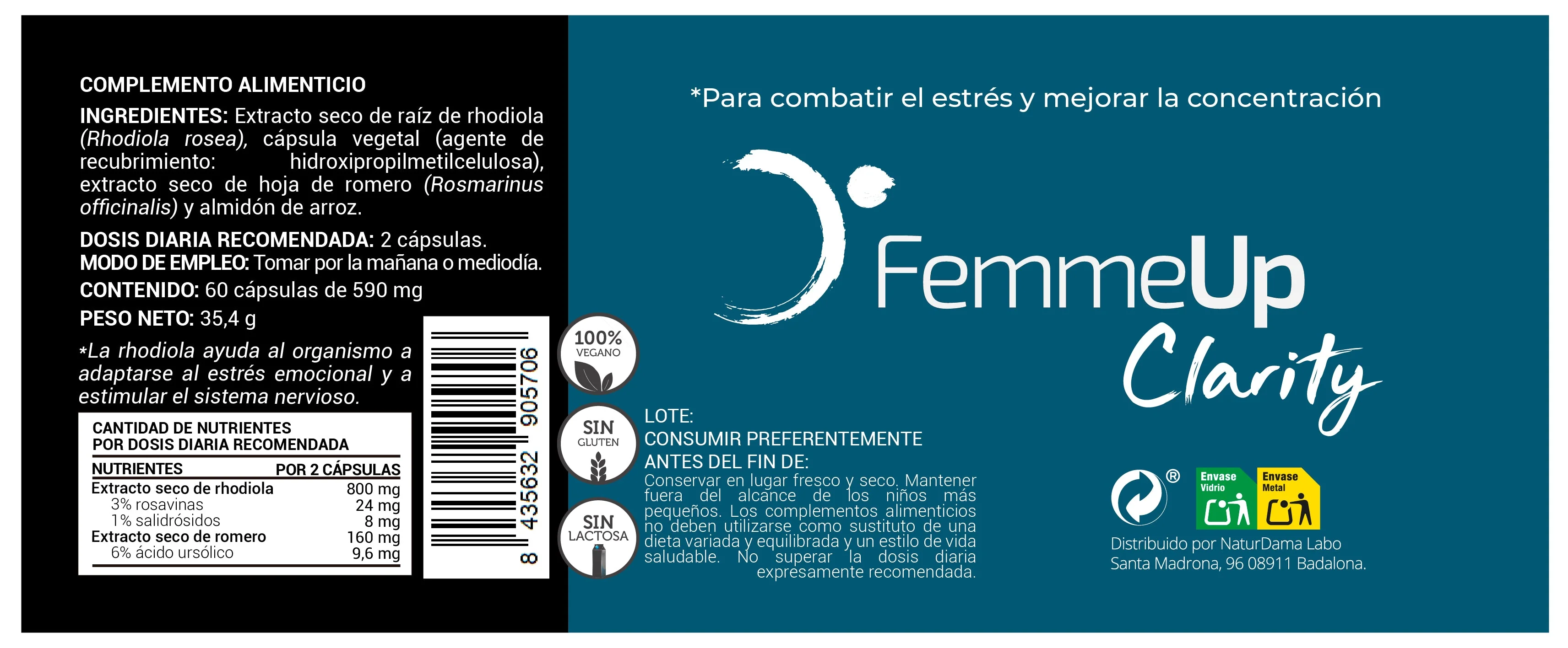 FemmeUp Clarity cápsulas - Image 4