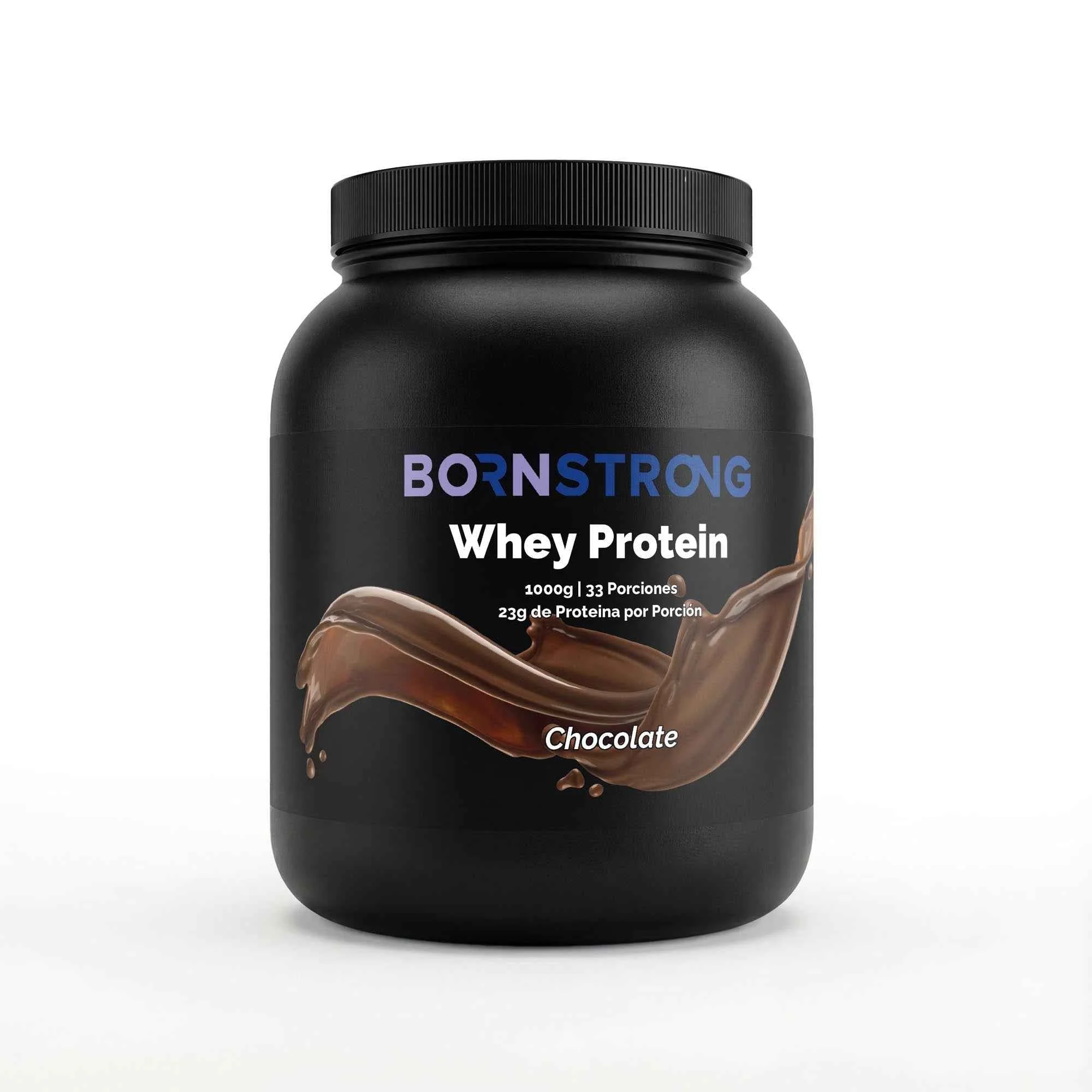 Bornstrong Premium whey protein chocolate 1000 g