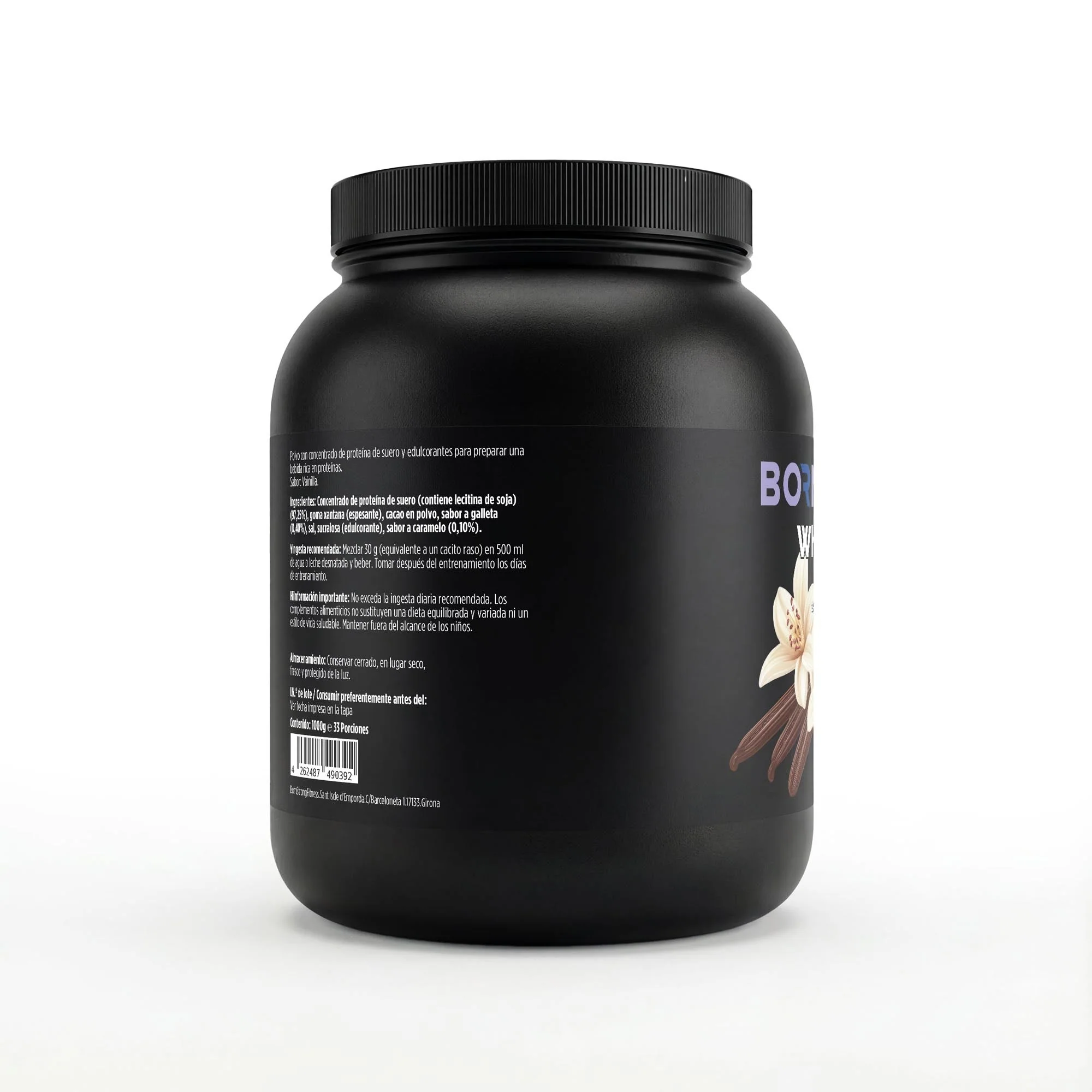 Bornstrong Whey protein vainilla 1000 g - Image 3