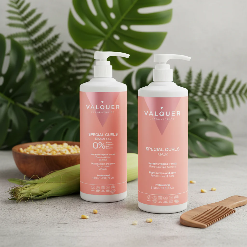 Valquer Pack Método Curly champú y mascarilla 1975 ml - Image 3