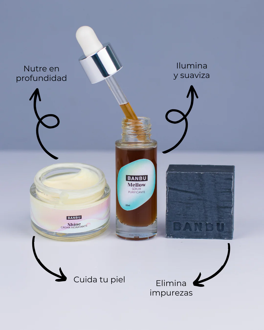 Banbu Pack rutina facial media Eco Well Aging piel mixta y grasa - Image 2