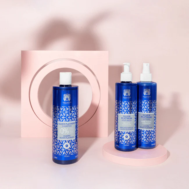 Valquer Pack Silver champú, mascarilla y loción 1000 ml - Image 3