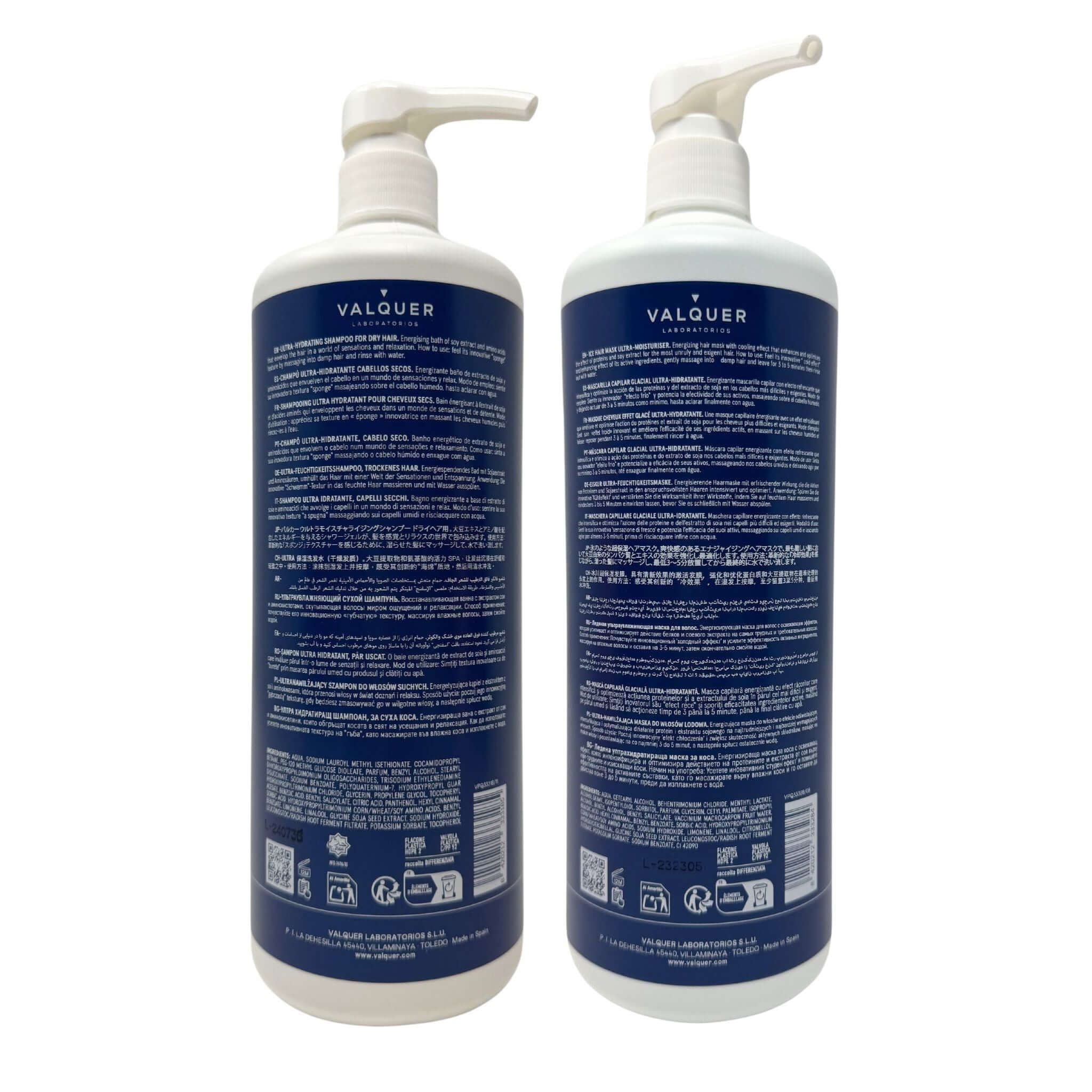 Valquer Pack Ultrahidratante para cabellos secos 1975 ml - Image 5