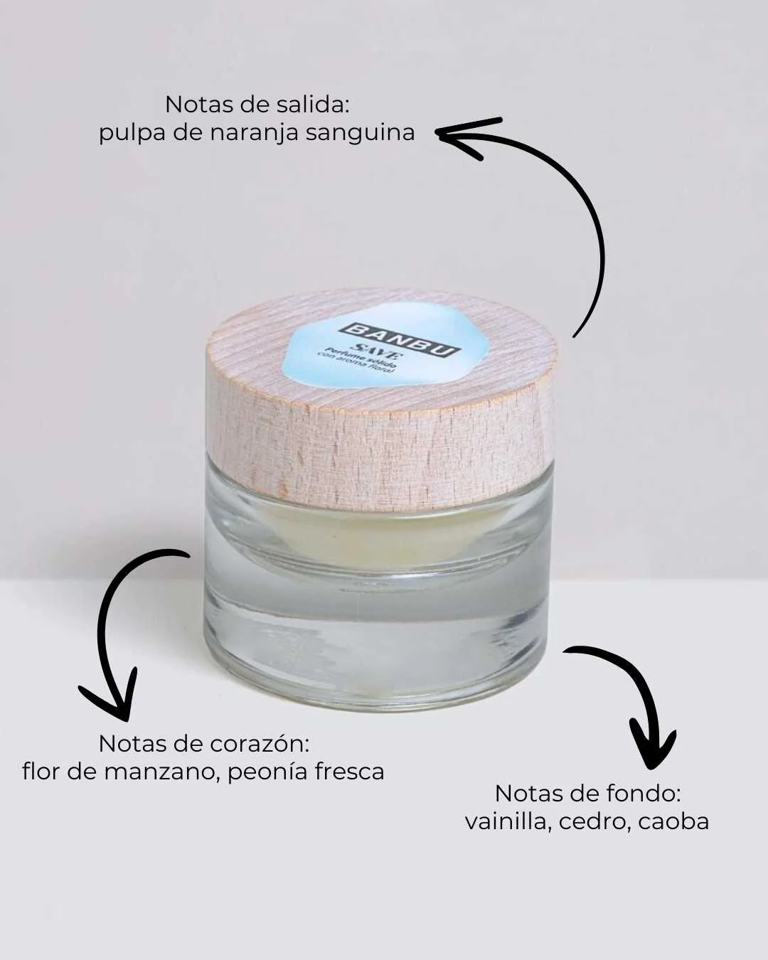 Banbu Perfume sólido Eco floral Save 15 ml - Image 5