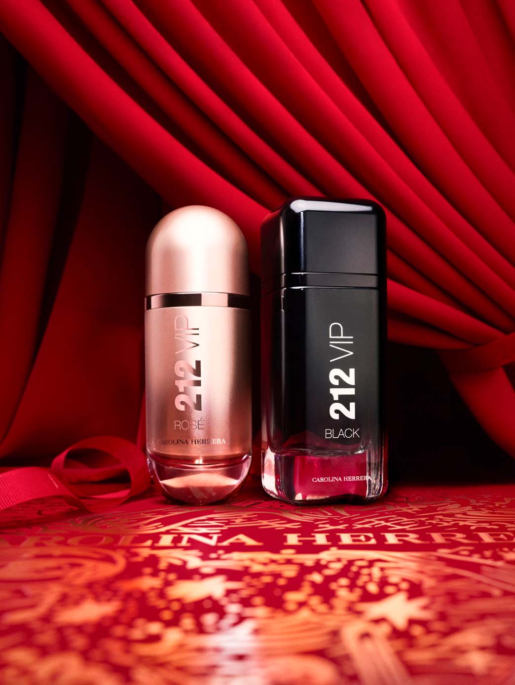 Carolina Herrera 212 VIP Black Eau de Parfum 100ml Set - Image 2