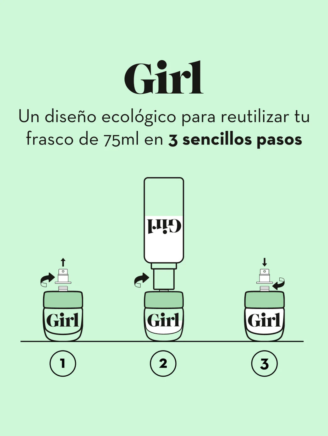 Rochas Girl Refill 150 ml - Image 3