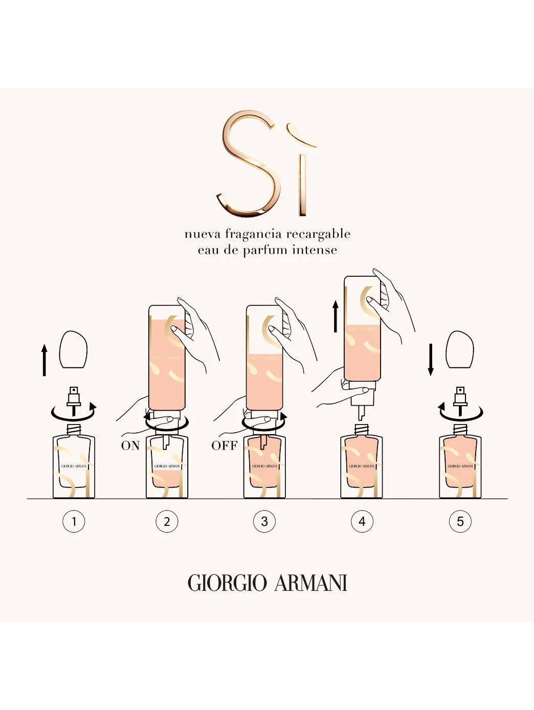 Armani Sì Eau de parfum intense Refill - Image 5