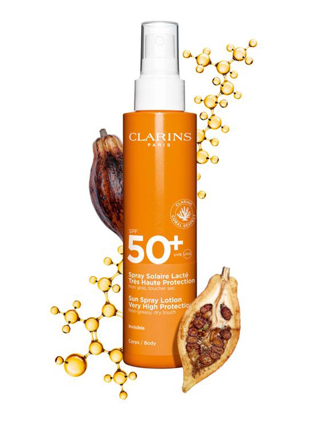 Clarins Spray solar lácteo SPF50+ - Image 10