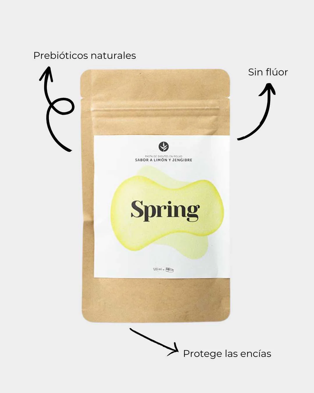 Banbu Pasta de dientes en polvo Eco Spring 120 ml - Image 3