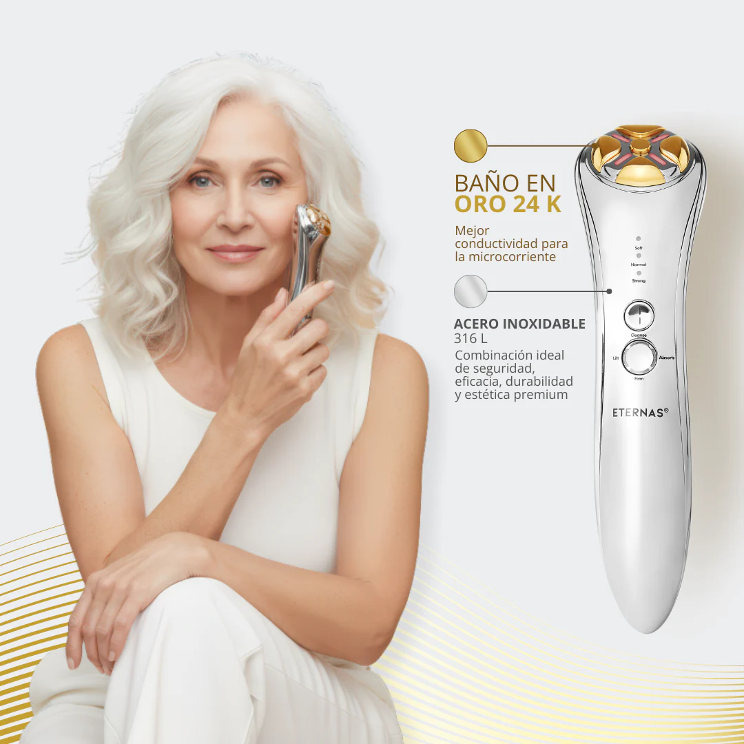 Eternas RF multifunción oro 24K antiedad y lifting - Image 3