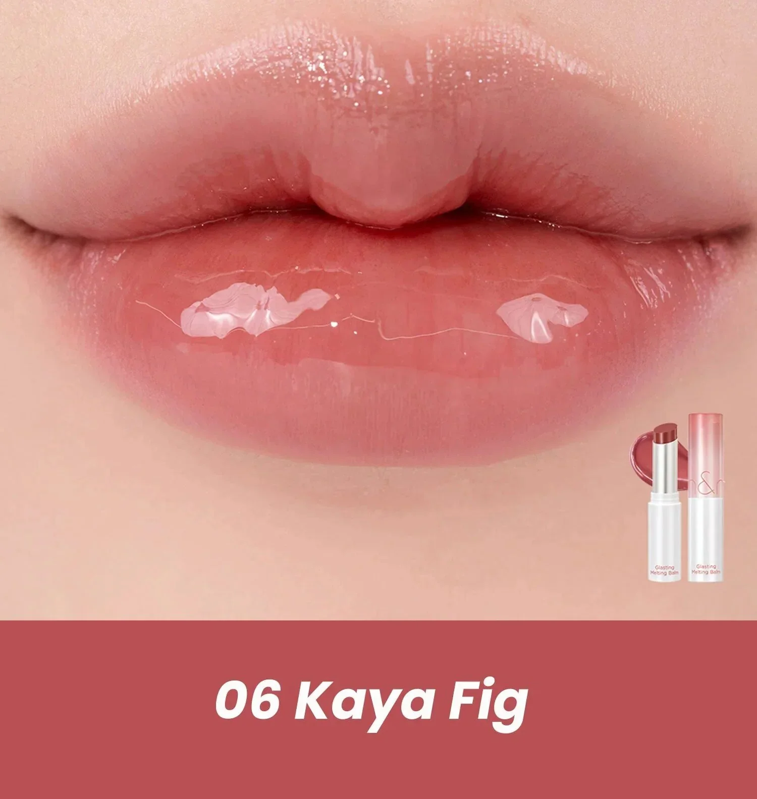 Rom&nd Glasting melting balm 06 Kaya fig 3.5 g - Image 2