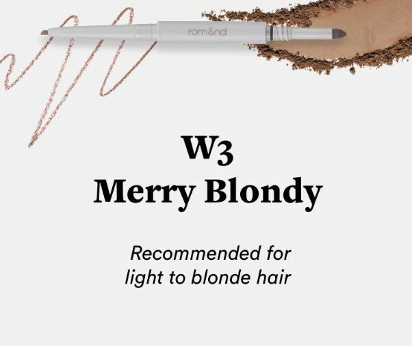 Rom&nd Han all sharp brow W3 Merry blondy 0.24 g - Image 2