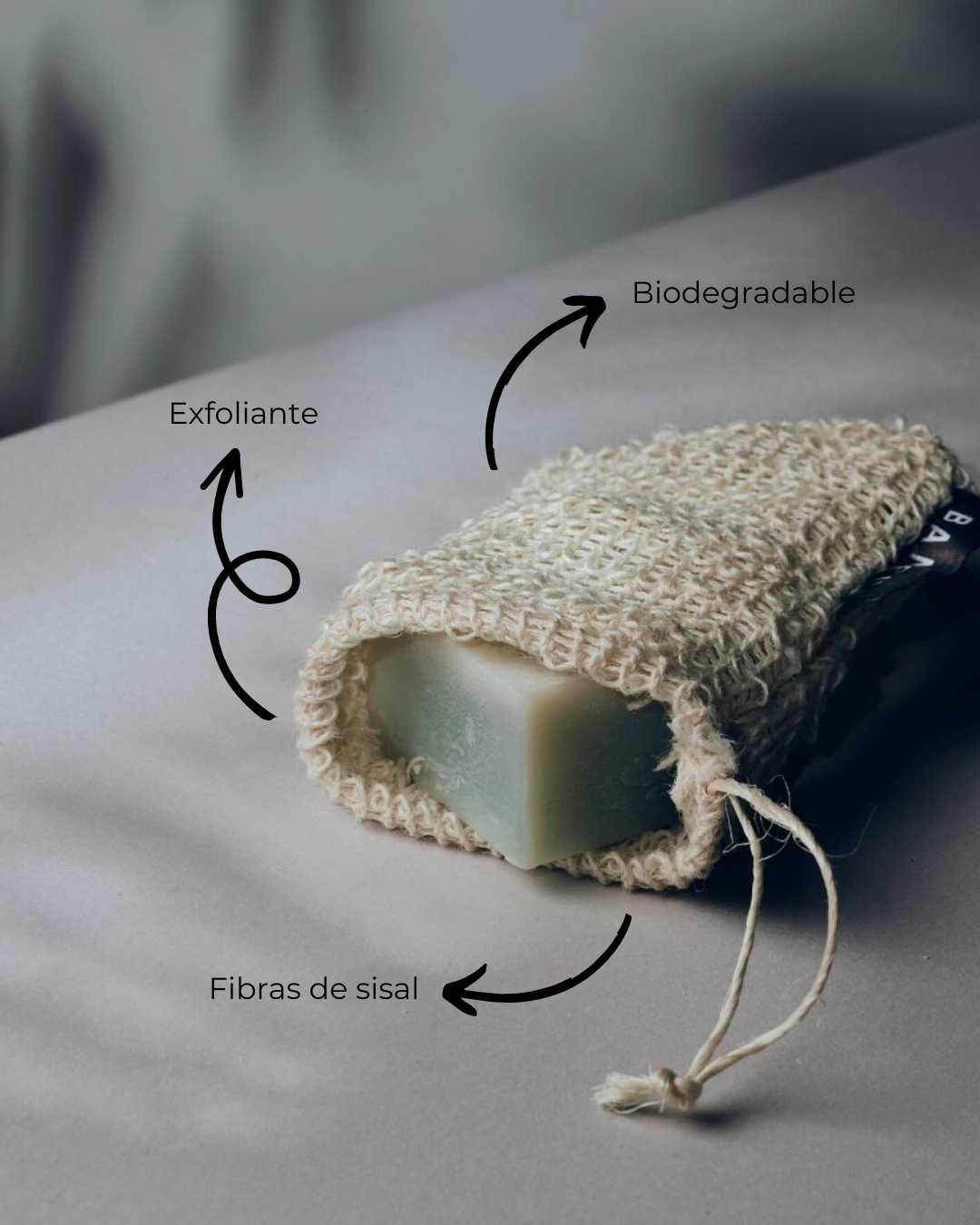 Banbu Saquito de sisal exfoliante 1 ud - Image 3