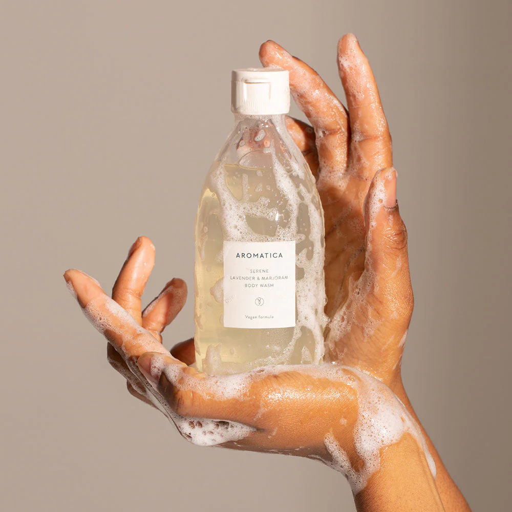 Aromatherapy Associates Serene lavender & marjoram body wash - Image 2