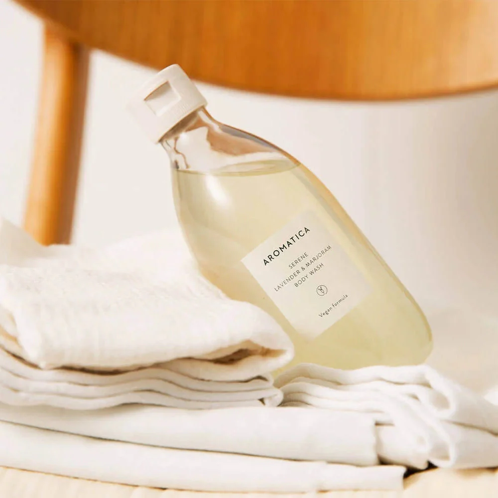 Aromatherapy Associates Serene lavender & marjoram body wash - Image 4