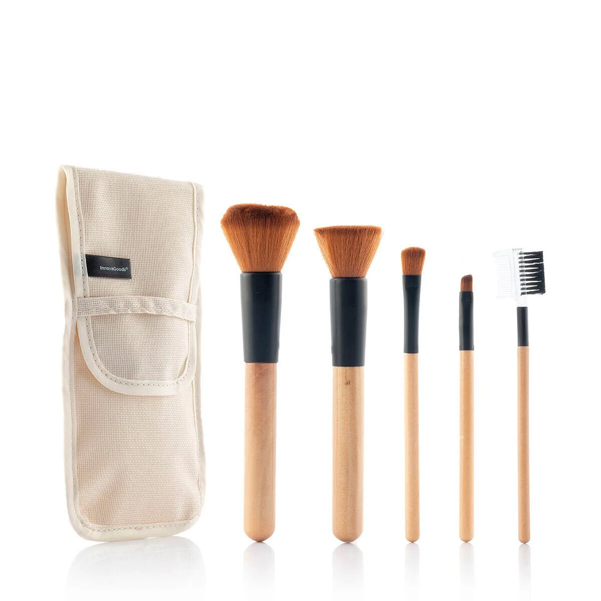 InnovaGoods Set brochas maquillaje 5 uds - Image 10