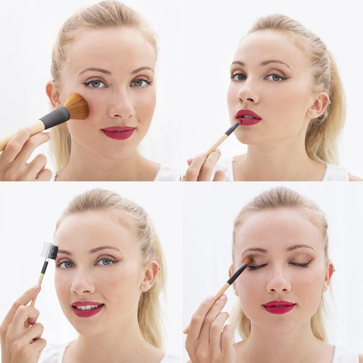 InnovaGoods Set brochas maquillaje 5 uds - Image 15