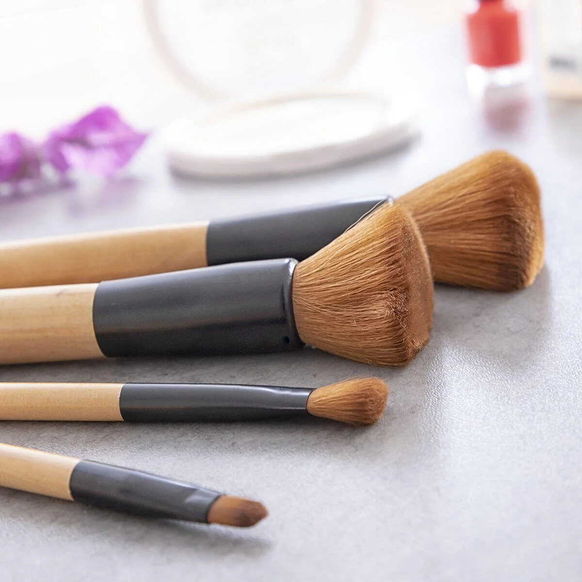 InnovaGoods Set brochas maquillaje 5 uds - Image 5