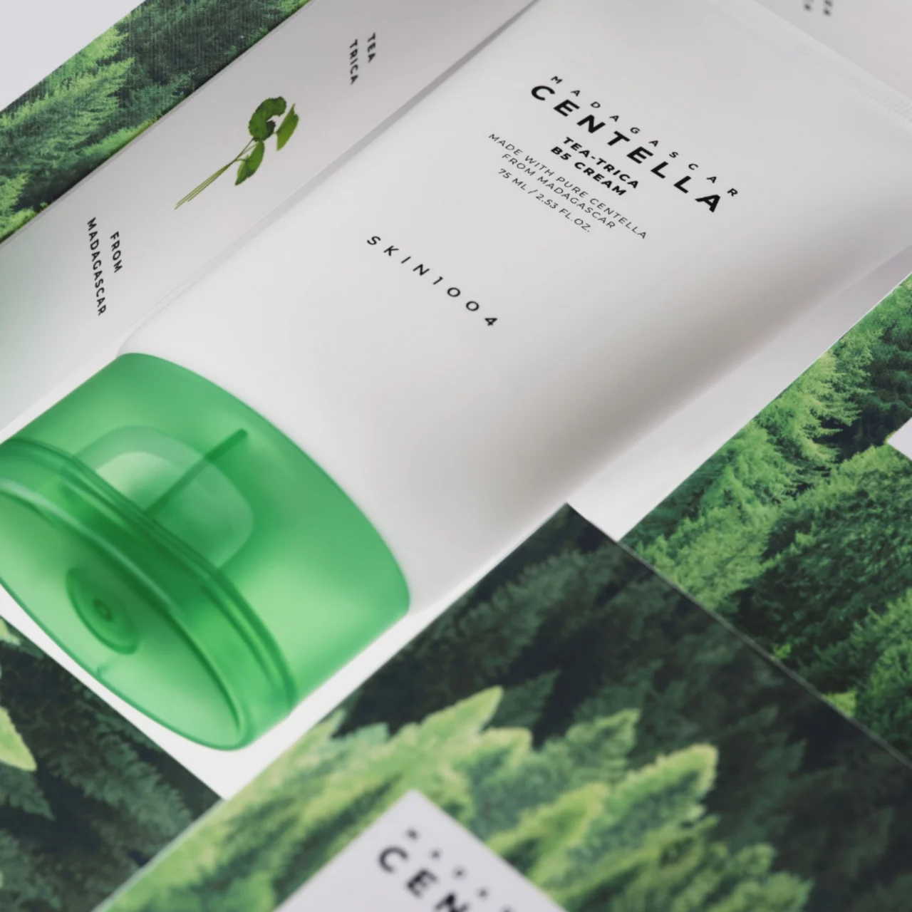 Skin1004 Madagascar centella tea-trica B5 cream 75 ml - Image 3
